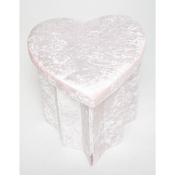 💗🎀{Juicy Couture} Lidded collapsible Heart Shaped Storage bin🎀💗 - Picture 9 of 11